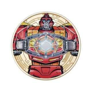 The Transformers The Movie 40th Anniversary Limited Edition 24K Gold Plated Presentation Coin