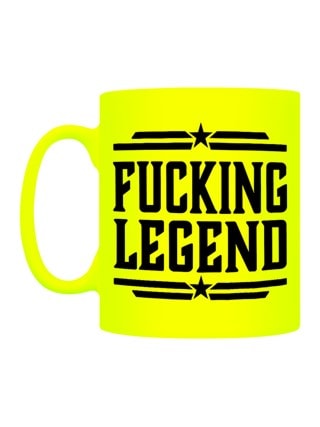 F**king Legend Yellow Neon Mug