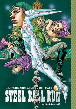 Jojo's Bizarre Adventure: Part 7 - Steel Ball Run Vol. 9 Hardback By Hirohiko Araki