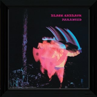 Black Sabbath Paranoid Framed Wall Art