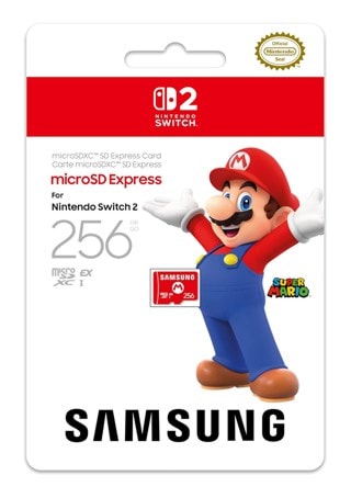 Nintendo Switch 2 Samsung microSD Express Card - 256GB