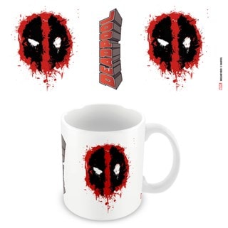 Splatter Logo Deadpool Mug