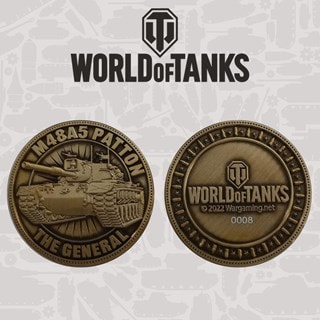 World Of Tanks Patton Tank Coin