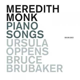Meredith Monk: Piano Songs
