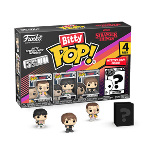 Eleven Stranger Things Funko Pop Bitty 4 Pack