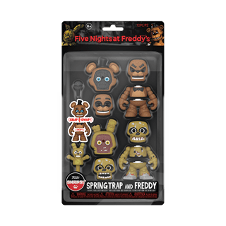 Freddy & Springtrap Five Nights At Freddys (FNAF) Funko Snap Double Pack