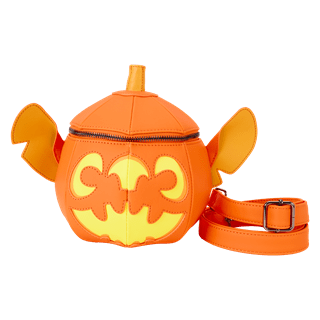 Lilo & Stitch Figural Pumpkin Loungefly Crossbody Bag