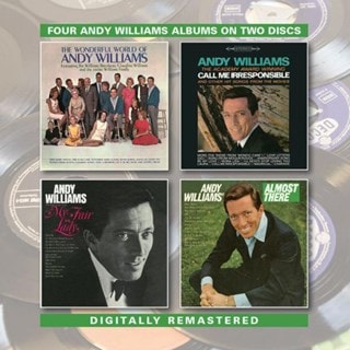 Four Andy Williams Albums: Wonderful World Of/Call Me Irresponsible/New Fair Lady/Almost...