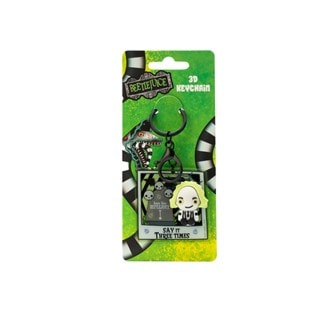 Beetlejuice 3D Keychain