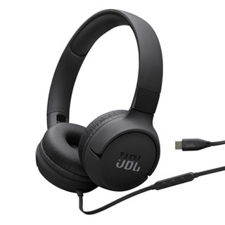 JBL Tune T520C Black Usb-C Headphones