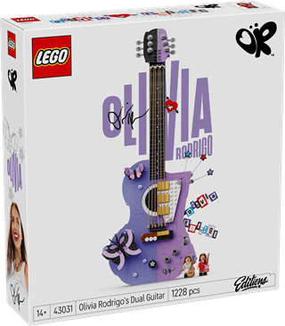 Olivia Rodrigo's Dual Guitar 43031 LEGO Editions Music