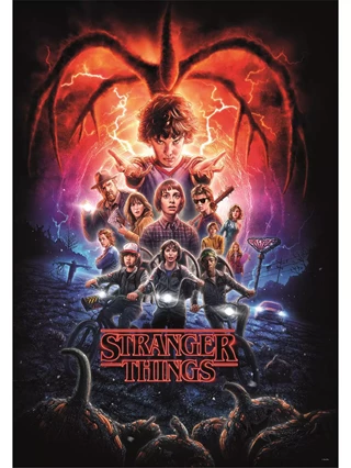 Stranger Things Series 2 1000 Piece Jigsaw Puzzle
