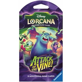 Attack Of The Vine Sleeved Booster Pack Disney Lorcana Trading Cards