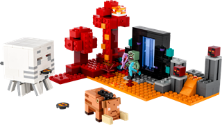 Nether Portal Ambush Minecraft LEGO