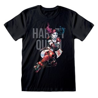 Harley Quinn Bang DC Comics White Tee