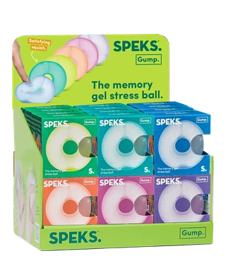 Loop Gump Speks Memory Gel Stress Ball Assortment
