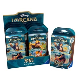 Azurite Sea Starter Deck Disney Lorcana Trading Cards