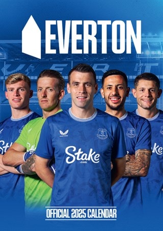 Everton FC 2025 A3 Calendar