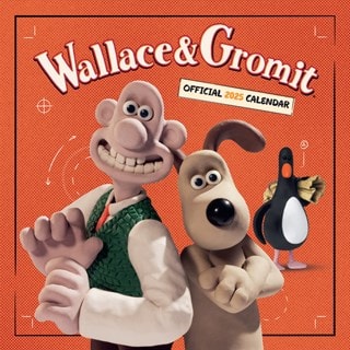 Wallace and Gromit 2025 Square Calendar