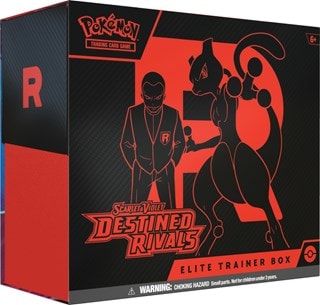 Scarlet & Violet 10 Destined Rivals Elite Trainer Box Pokemon Trading Cards