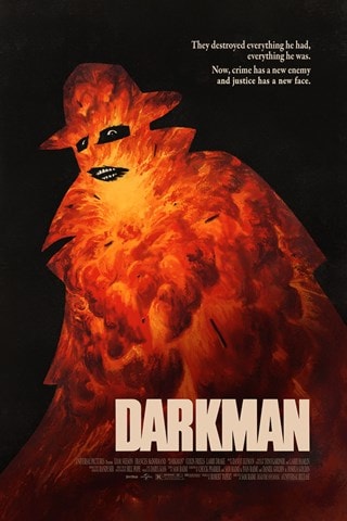 Darkman Variant James Bousema 24x36 Movie Poster