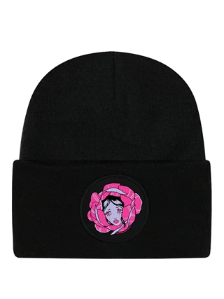 Melancholy Pinku Kult: Black Beanie