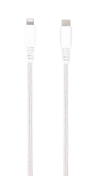 Vivanco White Longlife Lightning USB-C Cable 1.5m