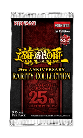 25th Anniversary Rarity Collection Booster Yu-Gi-Oh! Trading Cards