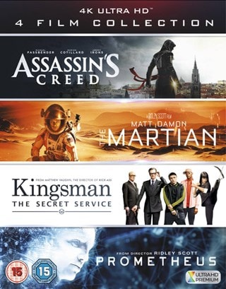 Assassin's Creed/The Martian/Kingsman/Prometheus