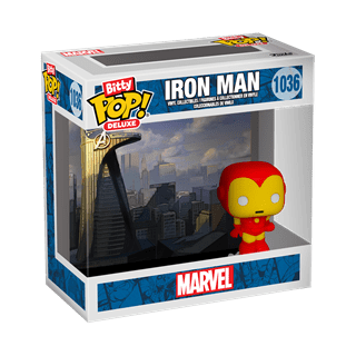 Iron Man Avenger Tower 1036 Funko Pop Bitty Deluxe