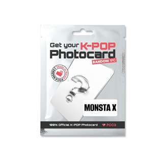 Monsta X Pocamarket Random Photocard Pack