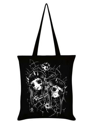 Split Cosmic Boop Tote Bag