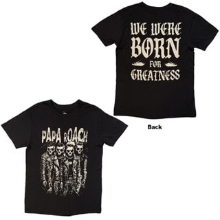 Papa Roach Born For Greatness Black Tee