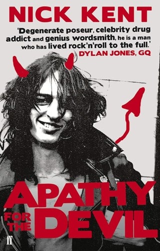 Apathy For The Devil Paperback By Nick Kent