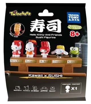 Hello Kitty & Friends Sanrio Sushi Figurine Twinchees Blind Bag