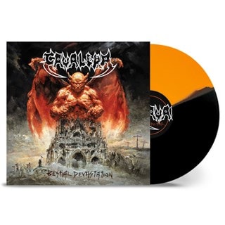 Bestial Devastation - Limited Orange Black Split Vinyl