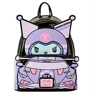 Kuromi Racer Cosplay Mini Backpack hmv Exclusive Loungefly