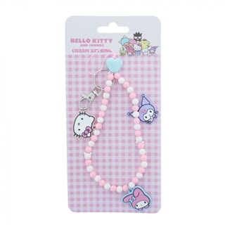 Hello Kitty & Friends Phone Charm Keyring