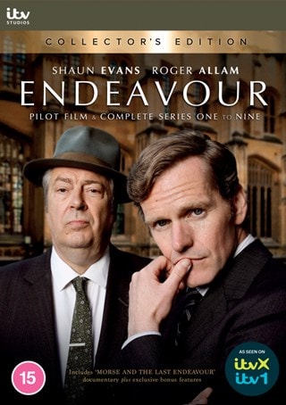 Endeavour: Complete Series One to Nine (With Documentary)