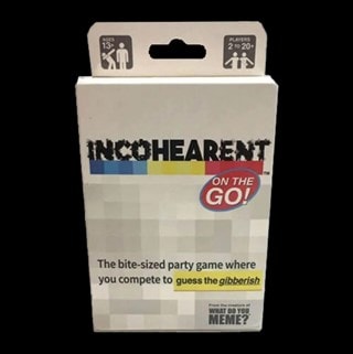 Incohearent On The Go Travel Edition Card Game