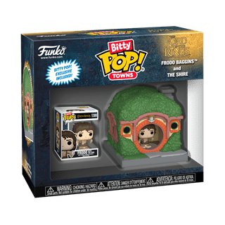 Frodo Baggins At Shire Lord Of The Rings Funko Bitty Pop Town