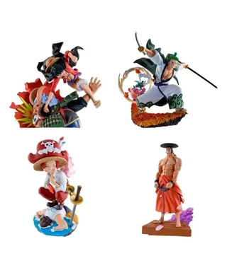 Pettitrama Series Logbox Re Birth One Piece Wano Kuni Volume 1 MegaHouse Figurine Assortment