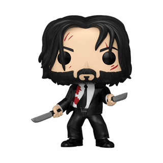 John Wick With Knives 1763 John Wick Funko Pop Vinyl