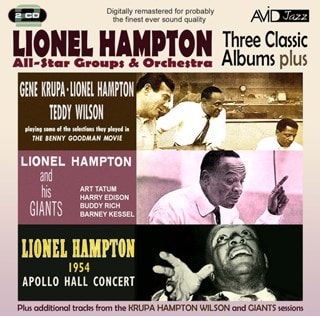 Three Classic Albums Plus: Lionel Hampton & His Giants/1954 Apollo Hall Concert/...