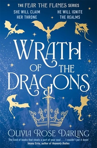 Wrath Of The Dragons: Fear The Flames Book 2 Paperback By Olivia Rose Darling