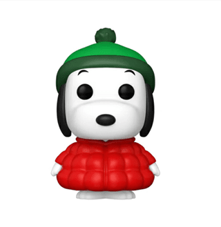 Snoopy In Puffer Jacket With Chance Of Chase 1681 Peanuts Funko Pop Vinyl