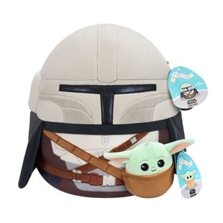 The Mandalorian With Grogu Squishmallows Plush