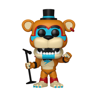 Glamrock Freddy 1202 Five Nights At Freddy's FNAF hmv Exclusive Funko Pop Vinyl