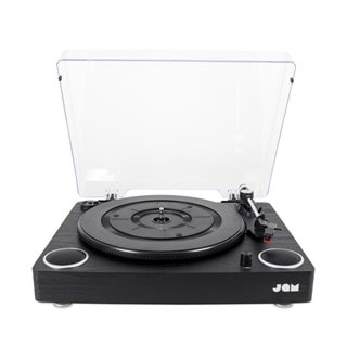 Jam Play Black Turntable