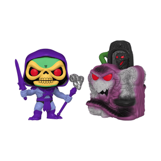 Snake Mountain With Skeletor (23): Masters Of The Universe Pop Vinyl: Town